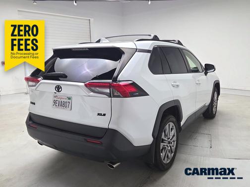 White 2023 Toyota RAV4 XLE Premium