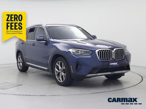 Blue 2022 BMW X3 sDrive30i