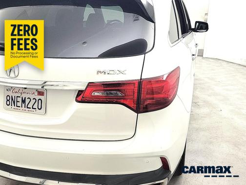 White 2020 Acura MDX Technology