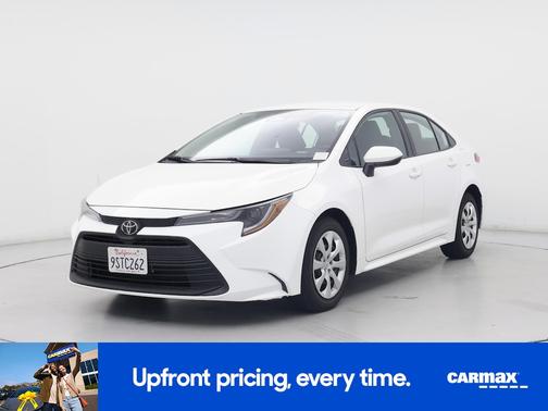 White 2025 Toyota Corolla LE