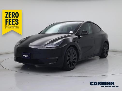 Black 2022 Tesla Model Y Performance
