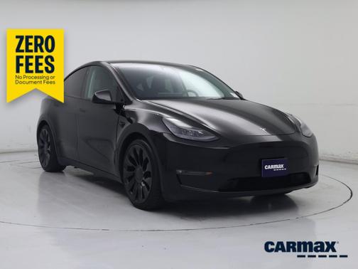 Black 2022 Tesla Model Y Performance