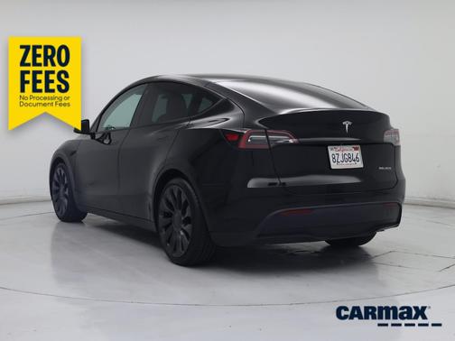 Black 2022 Tesla Model Y Performance