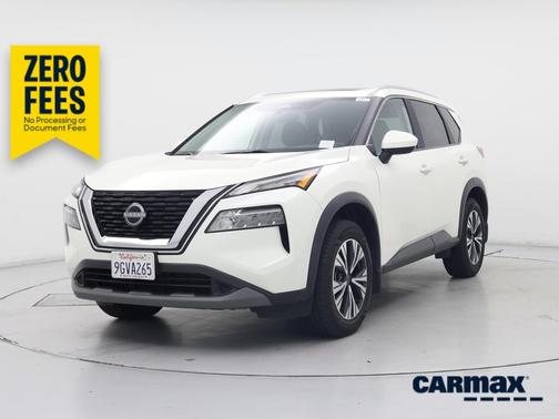 White 2023 Nissan Rogue SV