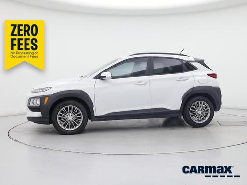 White 2020 Hyundai KONA SEL