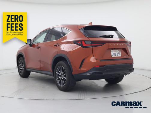 Orange 2024 Lexus NX 250
