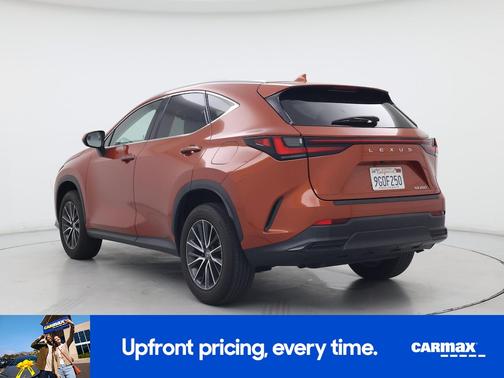 Orange 2024 Lexus NX 250