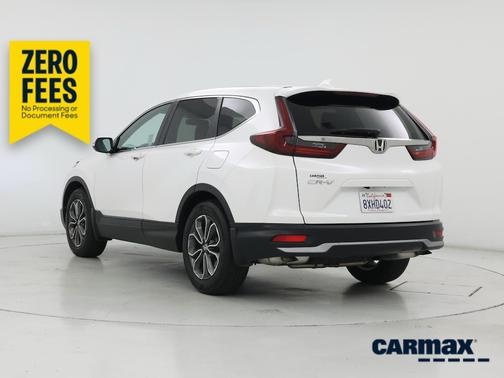 White 2021 Honda CR-V EX