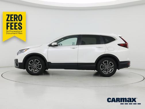 White 2021 Honda CR-V EX