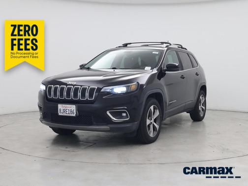 Black 2019 Jeep Cherokee Limited