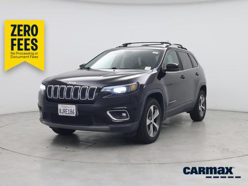 Black 2019 Jeep Cherokee Limited