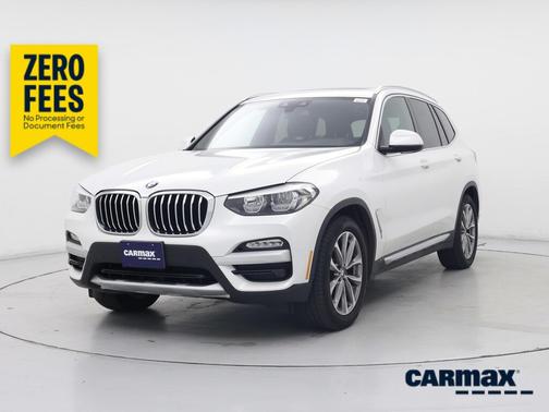 White 2019 BMW X3 sDrive30i