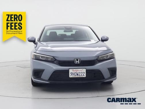 Gray 2023 Honda Civic EX