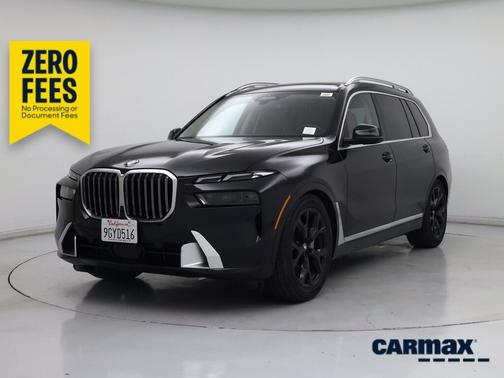 Black 2024 BMW X7 xDrive40i