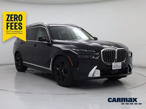 Black 2024 BMW X7 xDrive40i
