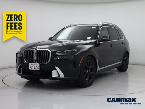 Black 2024 BMW X7 xDrive40i
