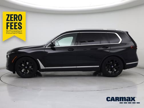 Black 2024 BMW X7 xDrive40i
