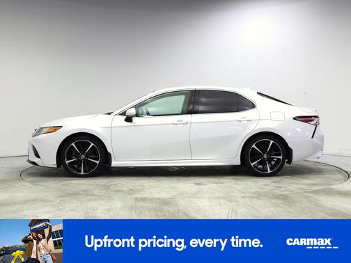 White 2020 Toyota Camry XSE