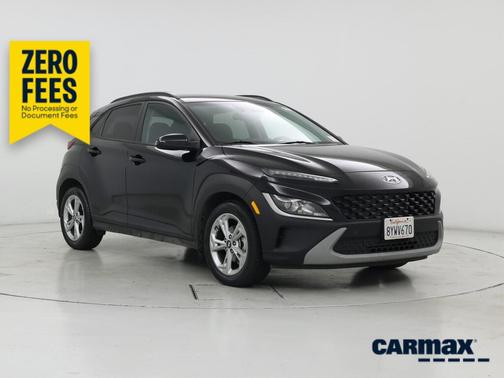 Black 2022 Hyundai KONA SEL