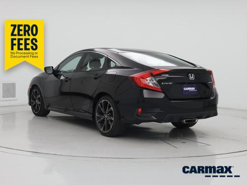 Black 2020 Honda Civic Sport