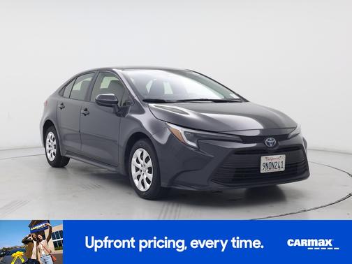 Black 2024 Toyota Corolla Hybrid LE