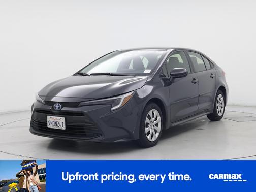 Black 2024 Toyota Corolla Hybrid LE