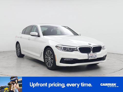 White 2018 BMW 530e iPerformance