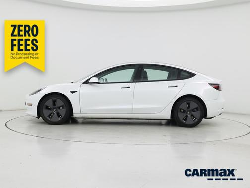 White 2021 Tesla Model 3 Standard Range Plus