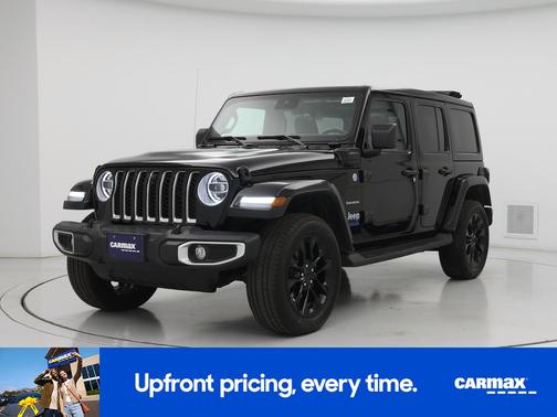 Black 2021 Jeep Wrangler Unlimited 4xe Unlimited Sahara