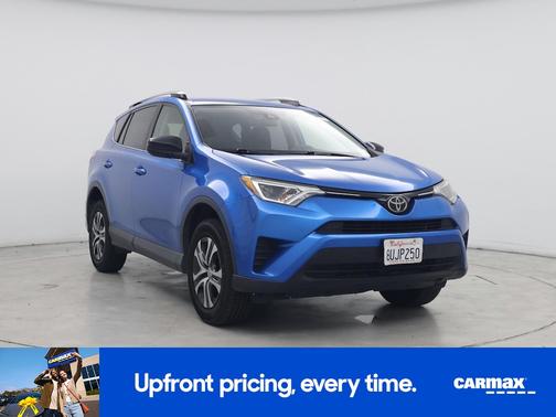 Blue 2018 Toyota RAV4 LE