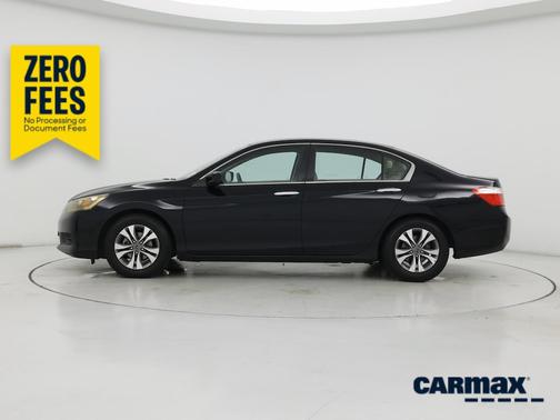 Black 2014 Honda Accord LX