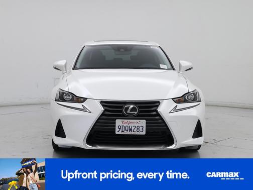 White 2020 Lexus IS 300