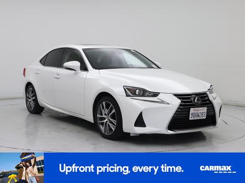 White 2020 Lexus IS 300
