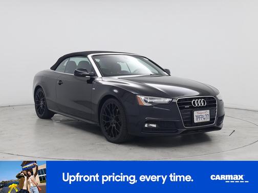 Black 2016 Audi A5 Premium Plus