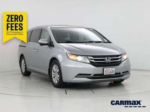Silver 2017 Honda Odyssey EX-L