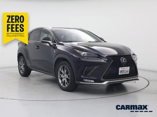 Black 2019 Lexus NX 300 F-Sport