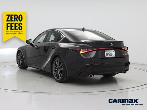 Black 2023 Lexus IS 350 F-Sport