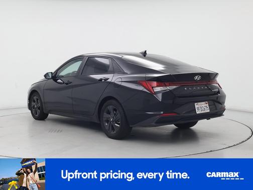 Black 2023 Hyundai ELANTRA HEV Blue