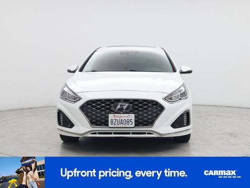White 2018 Hyundai SONATA Sport