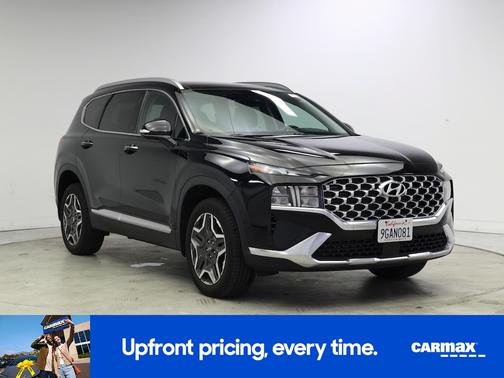 Black 2023 Hyundai SANTA FE HEV SEL Premium