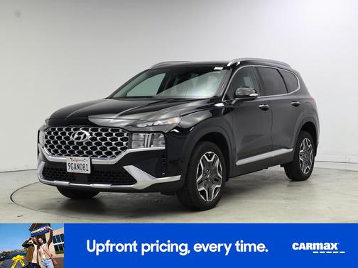 Black 2023 Hyundai SANTA FE HEV SEL Premium