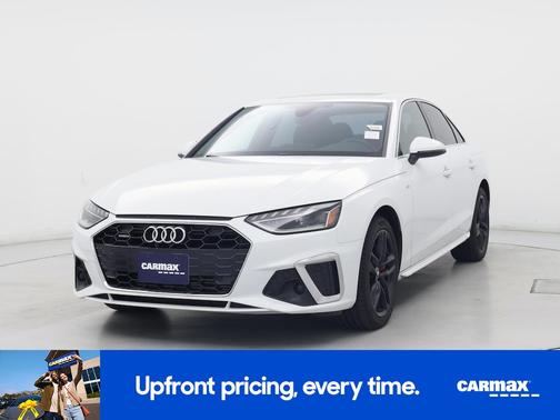 White 2020 Audi A4 Premium Plus