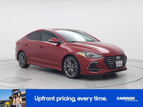 Red 2018 Hyundai ELANTRA Sport