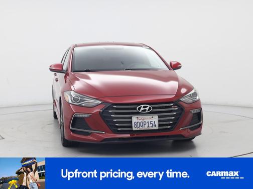 Red 2018 Hyundai ELANTRA Sport