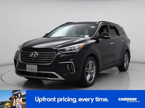 Black 2017 Hyundai SANTA FE SE Ultimate
