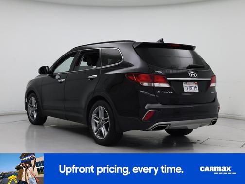 Black 2017 Hyundai SANTA FE SE Ultimate