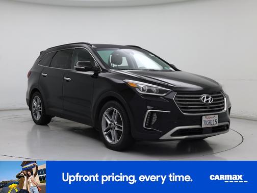 Black 2017 Hyundai SANTA FE SE Ultimate