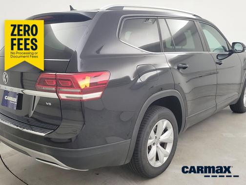 Black 2018 Volkswagen Atlas SE