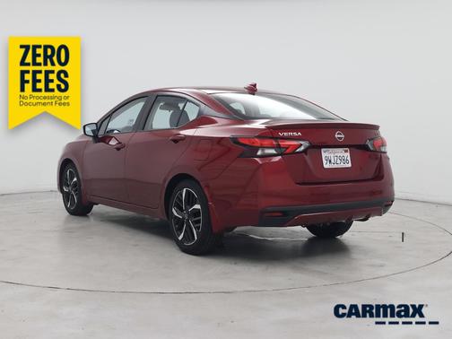 Red 2025 Nissan Versa SR