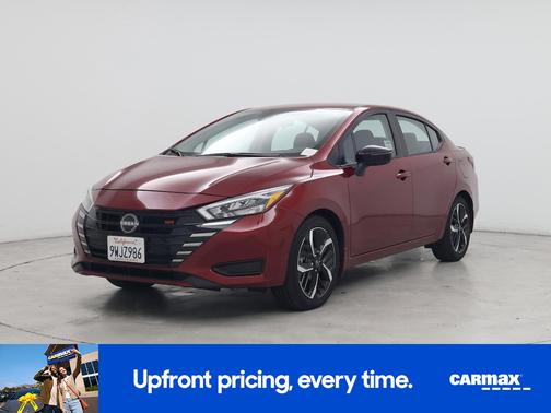 Red 2025 Nissan Versa SR